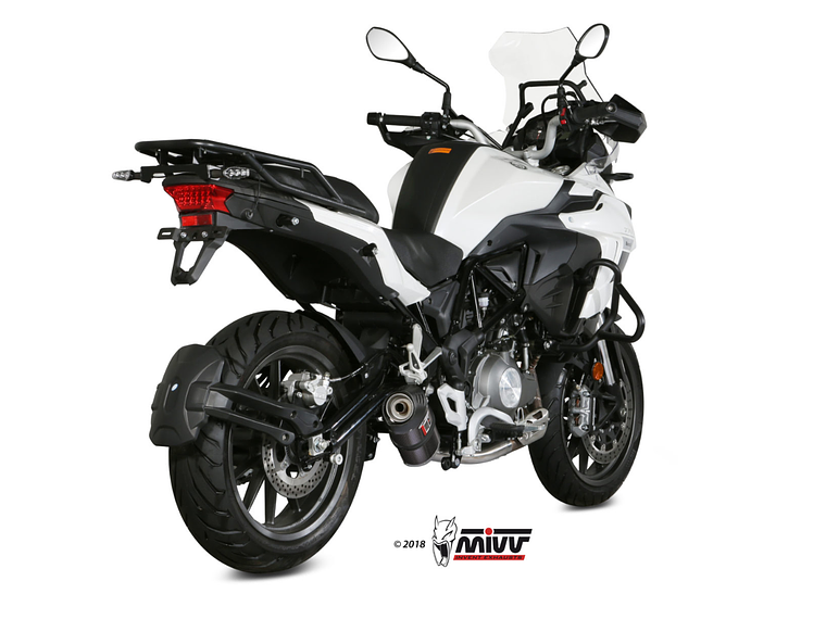 Escape MIVV Oval Carbono Benelli TRK 502 2017-2023  2