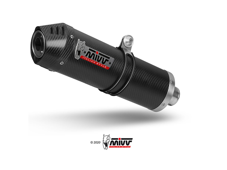 Escape MIVV Oval Carbono Benelli TRK 502 2017-2023  3