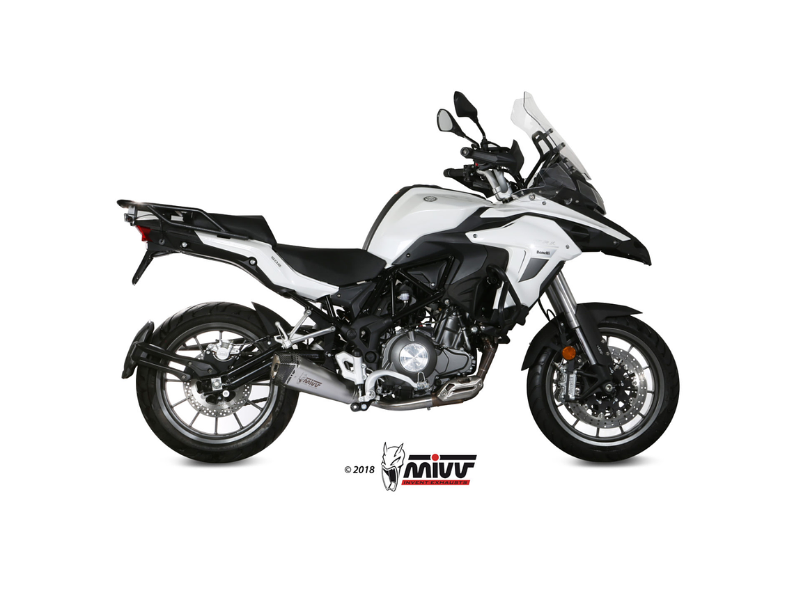 Escape MIVV Deltarace Inox Benelli TRK 502 2017-2023  1
