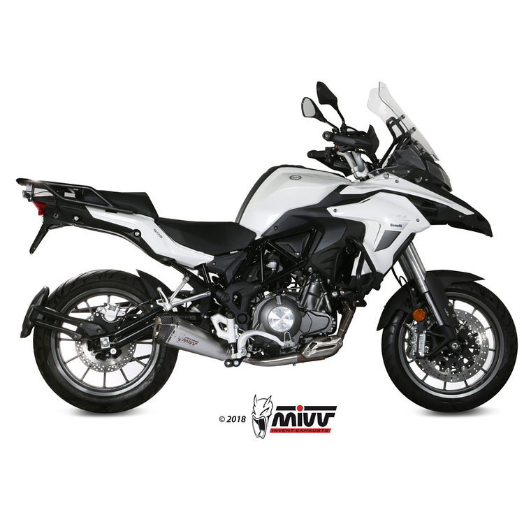 Escape MIVV Deltarace Inox Benelli TRK 502 2017-2023  1