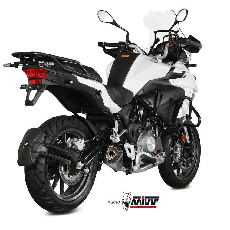 Escape MIVV Deltarace Inox Benelli TRK 502 2017-2023  2
