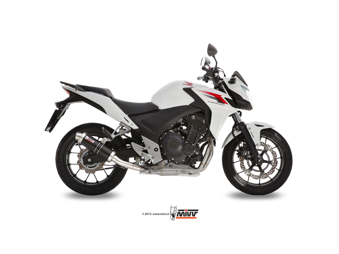 Escape MIVV Preto Honda CB 500 F / X 2013-2015  1