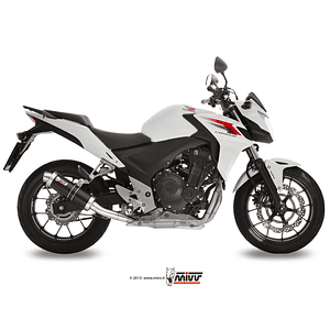 Escape MIVV Preto Honda CB 500 F / X 2013-2015 