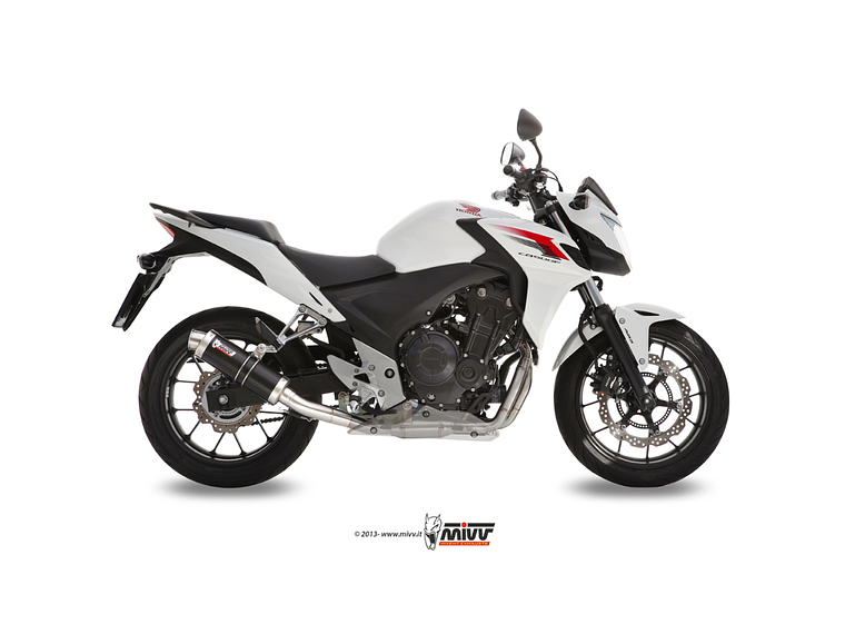Escape MIVV Preto Honda CB 500 F / X 2013-2015  1