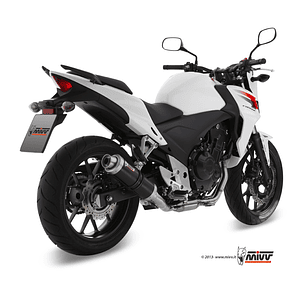 Escape MIVV Preto Honda CB 500 F / X 2013-2015 