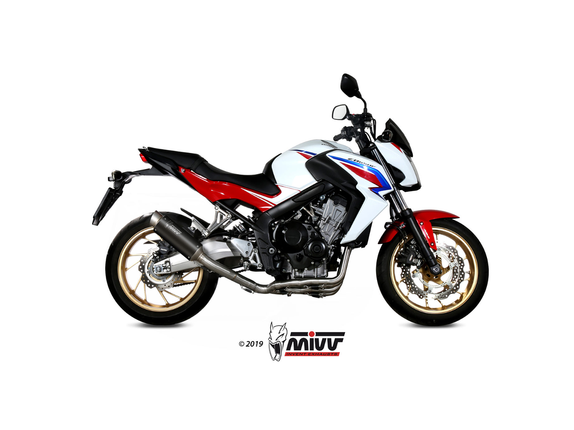 Escape MIVV GP Pro Honda CB 650 F 2014-2018 (Preto)  1