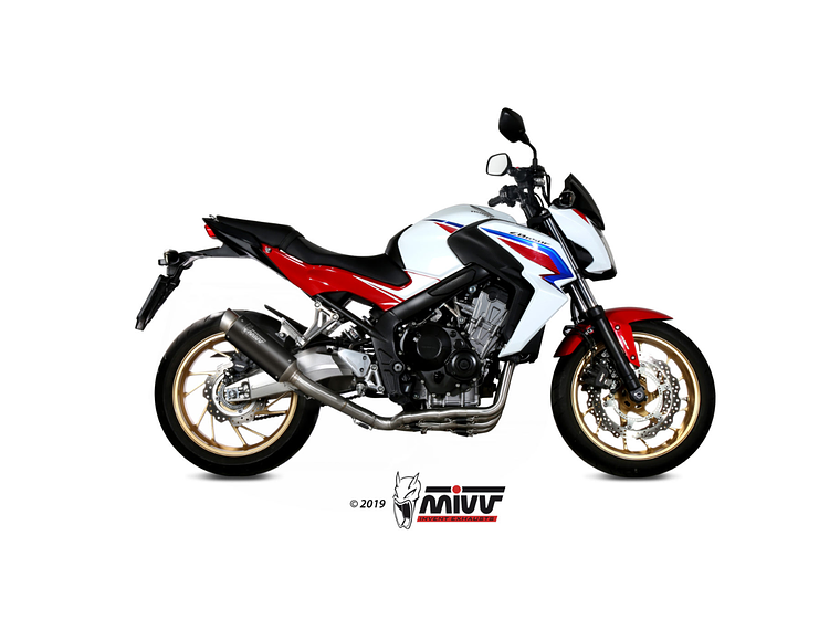 Escape MIVV GP Pro Honda CB 650 F 2014-2018 (Preto)  1