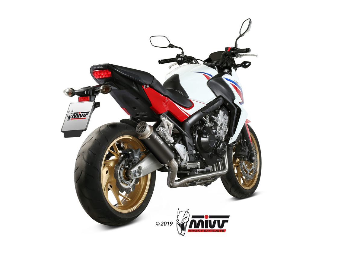 Escape MIVV GP Pro Honda CB 650 F 2014-2018 (Preto)  2