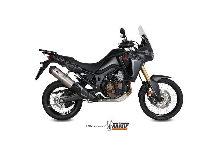 Escape MIVV Oval Titânio Honda CRF 1000 L Africa Twin 2016-2019  1