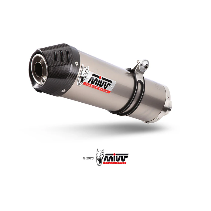 Escape MIVV Oval Titânio Honda CRF 1000 L Africa Twin 2016-2019  3