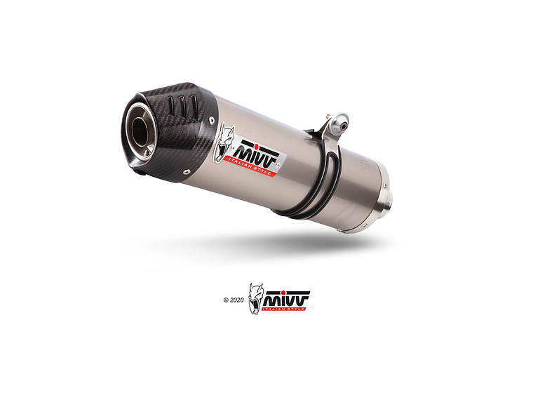 Escape MIVV Oval Titânio Honda CRF 1000 L Africa Twin 2016-2019  3