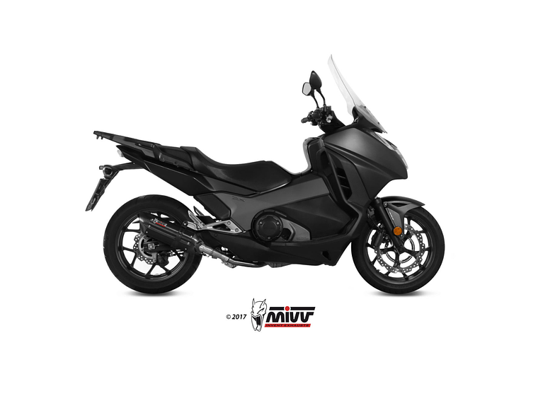 Escape MIVV Suono Preto Honda Integra 750 2016-2020  1