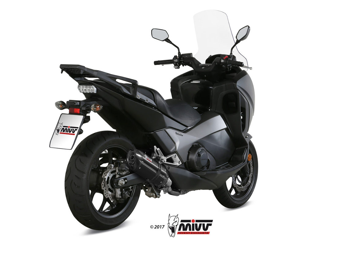 Escape MIVV Suono Preto Honda Integra 750 2016-2020  2