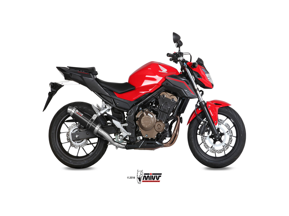 Escape MIVV Preto Honda CB 500 F 2016-2018  1