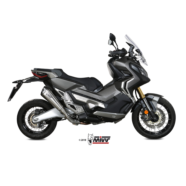 Escape Deltarace Inox Honda X-ADV 750 2017-2023  1