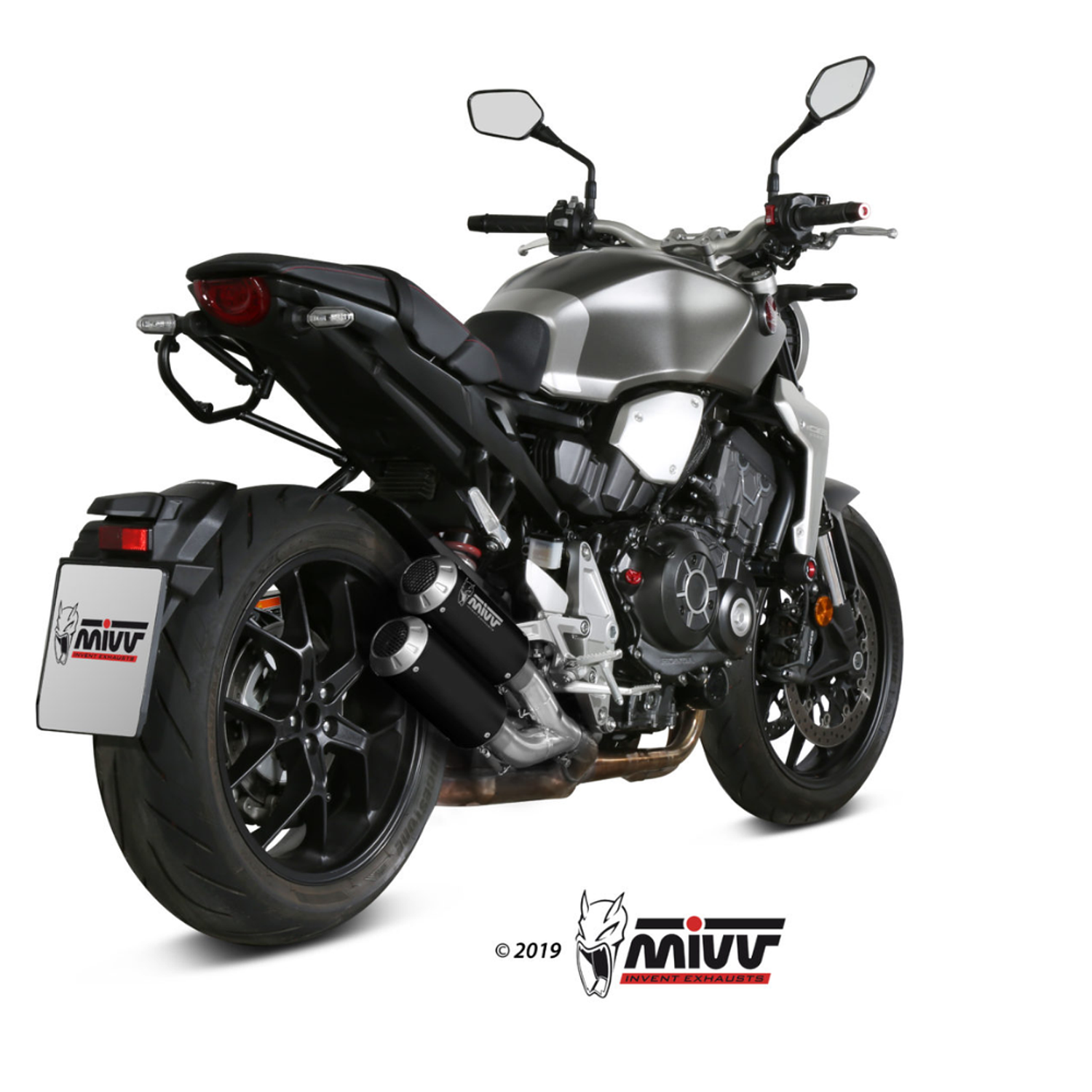 Escape MIVV MK3 Preto Honda CB 1000 R 2018/23  2