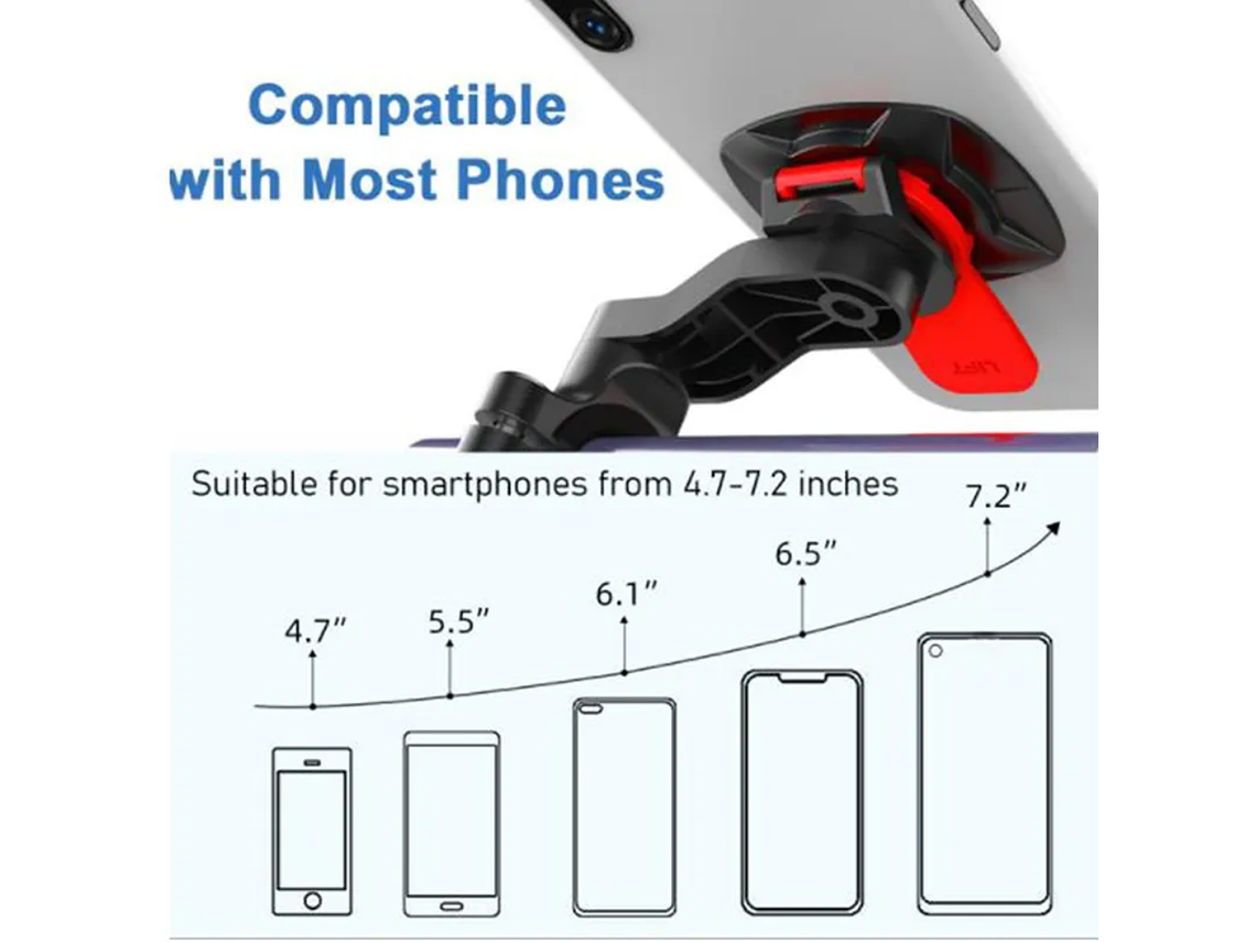 Suporte de Telemóvel para Mota Tipo QL 2