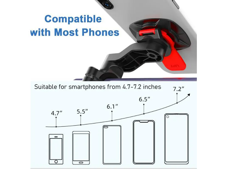 Suporte de Telemóvel para Mota Tipo QL 2