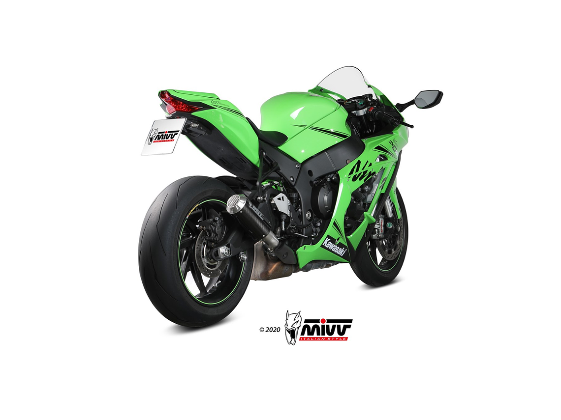 Escape MIVV MK3 Carbono Kawasaki ZX-10 R / RR / SE 2016-2023  2