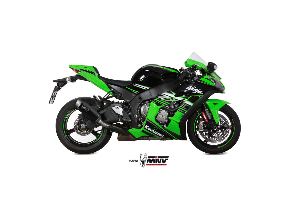 Escape MIVV GP Pro Preto Kawasaki ZX-10 R / RR / SE 2016-2023  1