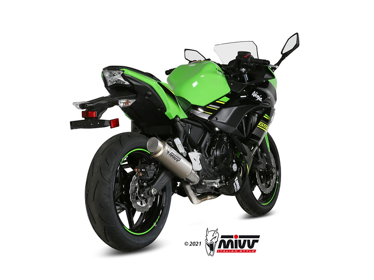 Escape MIVV GP Pro Preto Kawasaki Ninja 650 / Z650 5