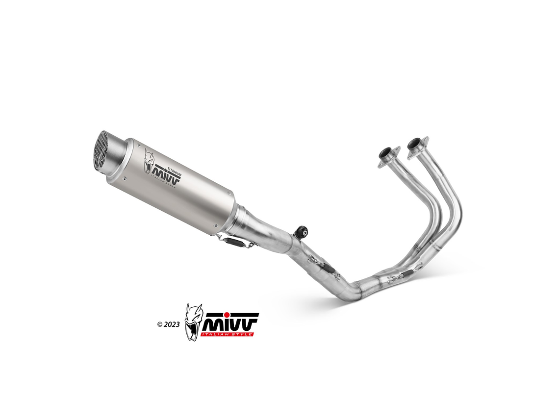 Escape MIVV GP Pro Preto Kawasaki Ninja 650 / Z650 6