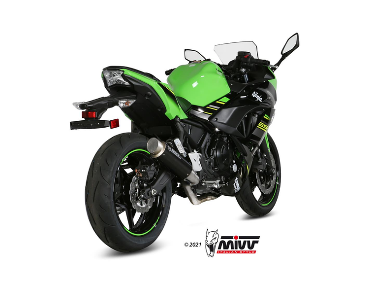 Escape MIVV GP Pro Preto Kawasaki Ninja 650 / Z650 8