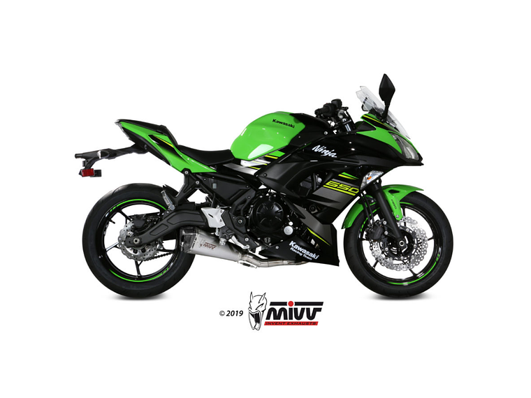 Escape MIVV Deltarace Kawasaki Ninja 650 2017-2023 1