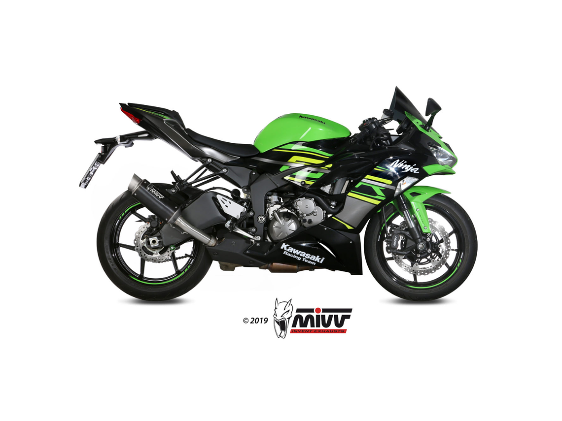 Escape MIVV GP Pro Preto Kawasaki ZX-6 R 636 2019-2020 1