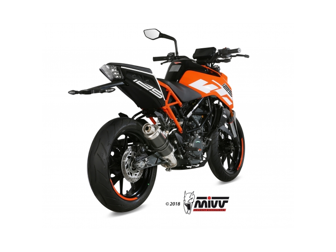 MIVV Tubo No KAT KTM 125 Duke 2017-2020/KTM 390 Duke 2017-2020/ KTM RC 125 2017-2021/KTM RC 390 2017-2021 2
