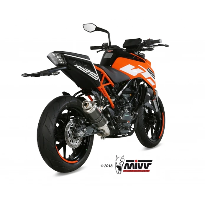MIVV Tubo No KAT KTM 125 Duke 2017-2020/KTM 390 Duke 2017-2020/ KTM RC 125 2017-2021/KTM RC 390 2017-2021 2