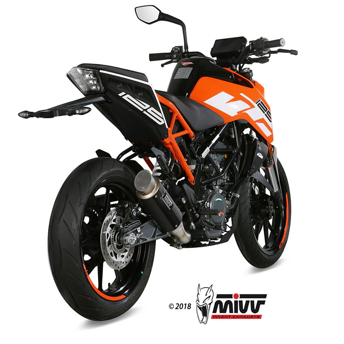 Escape MIVV KTM 125 Duke 2017-2020/KTM 390 Duke 2017-2020/ KTM RC 125 2017-2021/KTM RC 390 2017-2021  5
