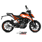 Escape MIVV MK3 KTM 125 DUKE 2017-2020/KTM 390 DUKE 2017-2020/ KTM RC 125 2017-2021/KTM RC 390 2017-2021 - thumbnail 1