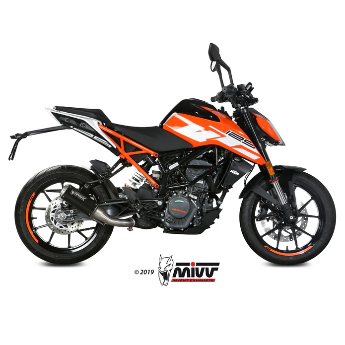 Escape MIVV MK3 KTM 125 DUKE 2017-2020/KTM 390 DUKE 2017-2020/ KTM RC 125 2017-2021/KTM RC 390 2017-2021 4