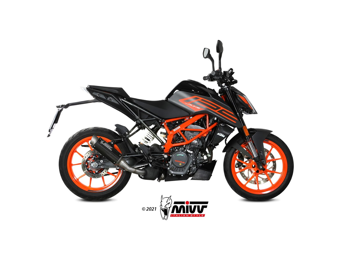 Escape MIVV GP Pro KTM Duke 125 2021/2023 4
