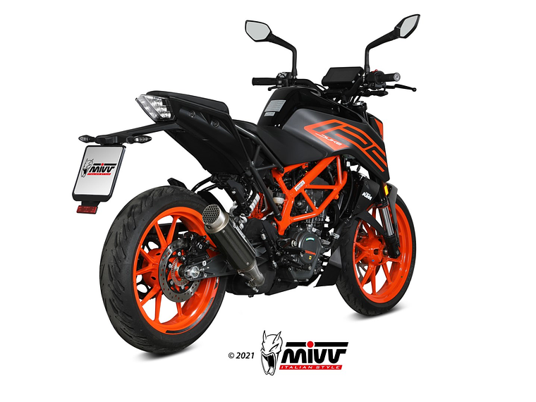 Escape MIVV GP Pro KTM Duke 125 2021/2023 5