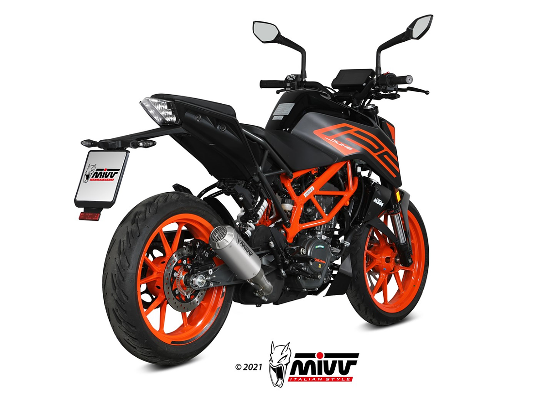Escape MIVV MK3 KTM Duke 125/390 2021/23 2