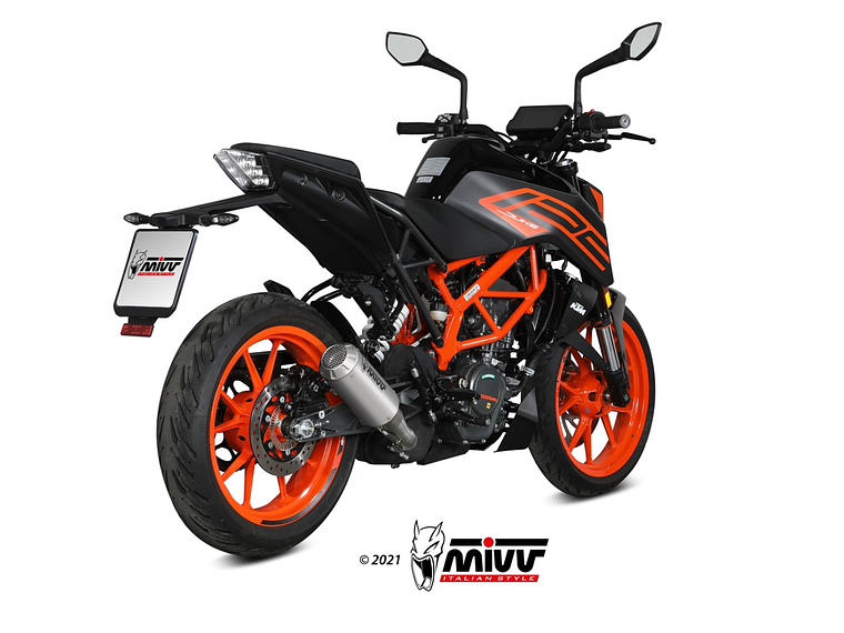 Escape MIVV MK3 KTM Duke 125/390 2021/23 2
