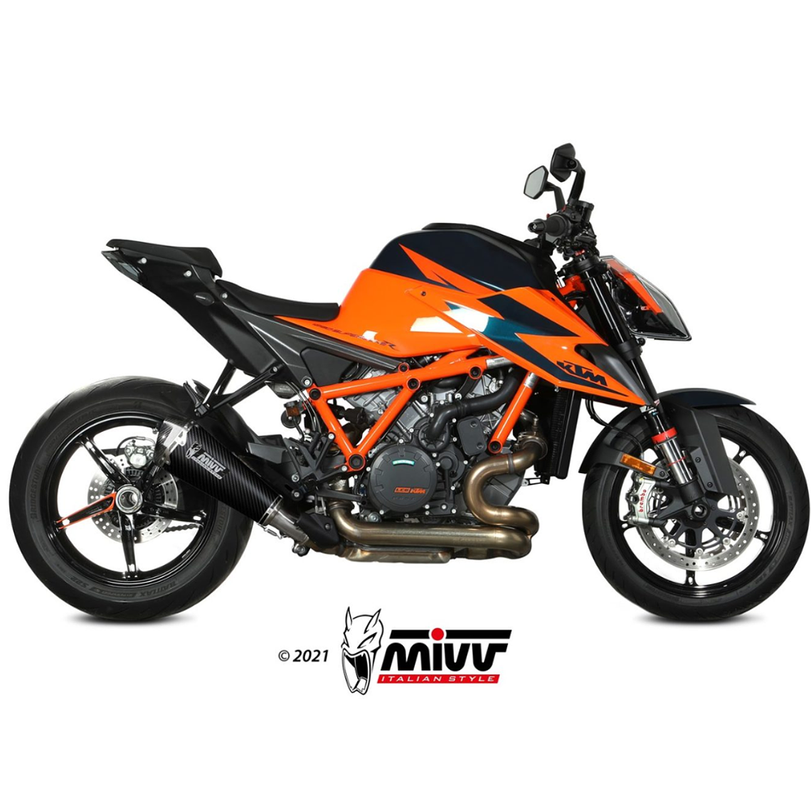Escape MIVV Deltarace Carbono KTM 1290 SuperDuke 2020-2023  1