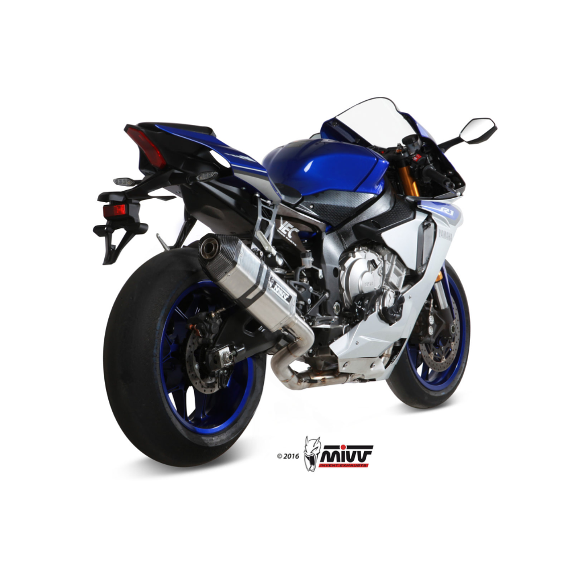 Escape MIVV Titânio Yamaha YZF 1000 R1 2015-2023  2