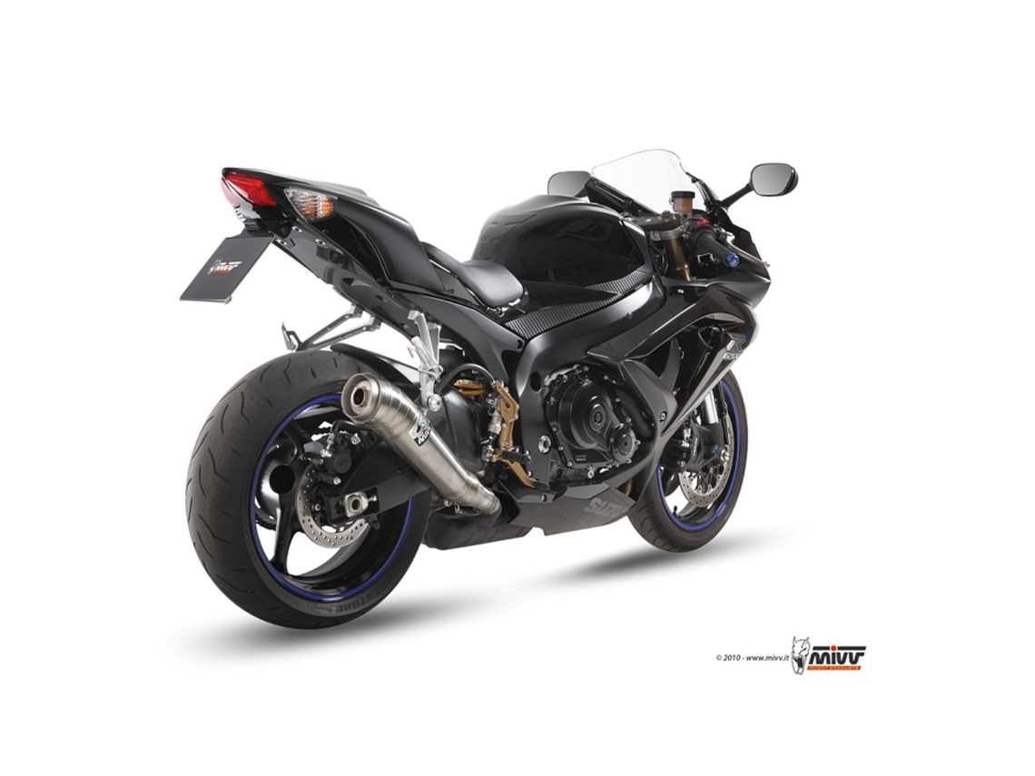 Escape MIVV Ghibli Inox Suzuki GSX-R 600 2008-2010  2