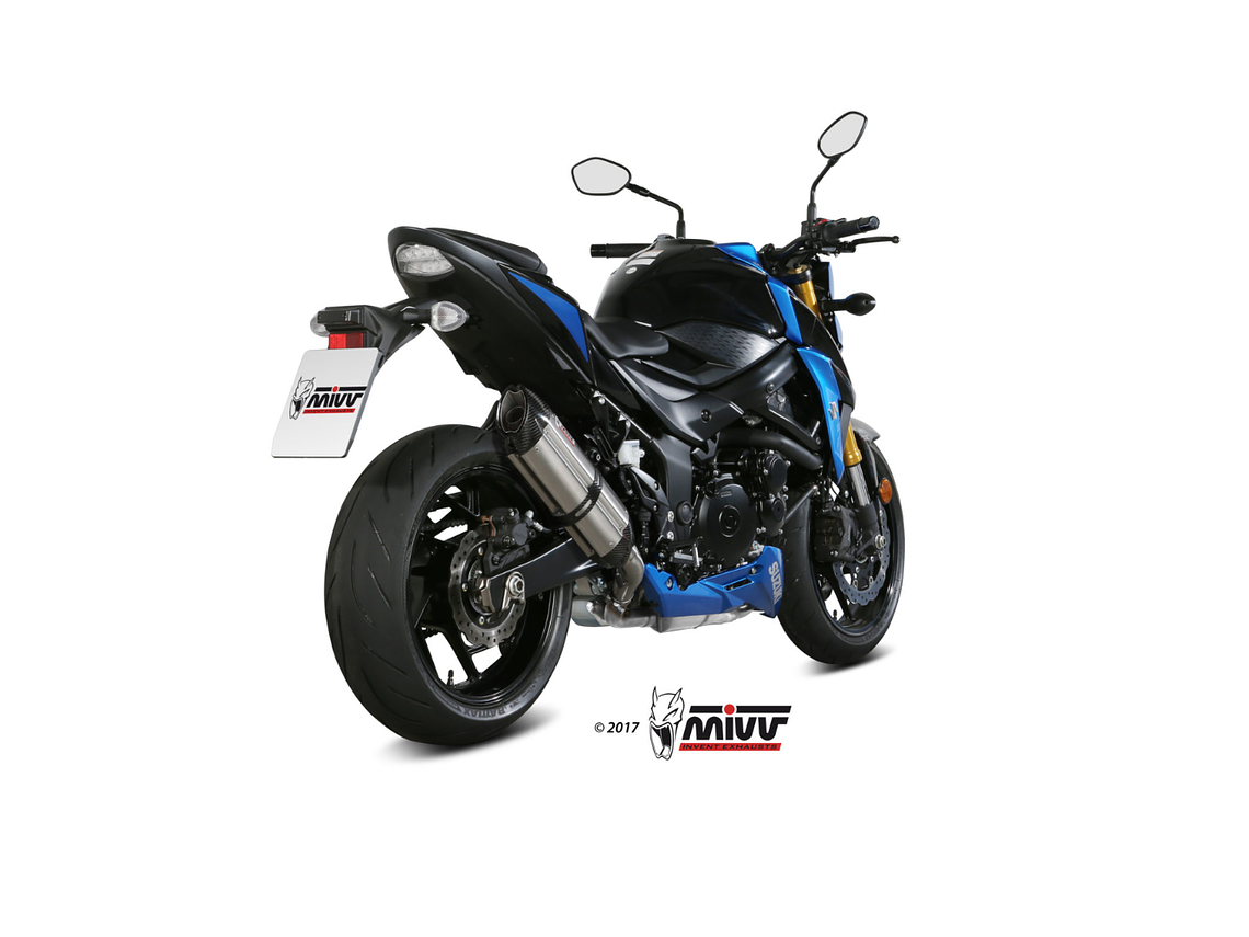 Escape MIVV Suono Inox Suzuki GSX-S 750 2017-2021  2