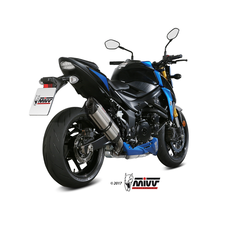 Escape MIVV Suono Inox Suzuki GSX-S 750 2017-2021  2