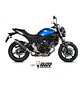 Escape MIVV Oval Carbono Tampa Carbono Suzuki SV 650 / X 2016-2021  - Thumbnail 1