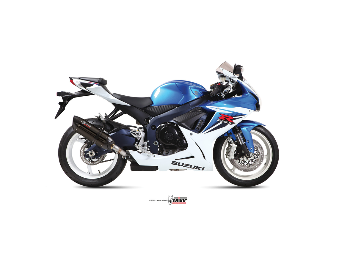 Escape MIVV Suono Preto SUZUKI GSX-R 600 2011-2016  1