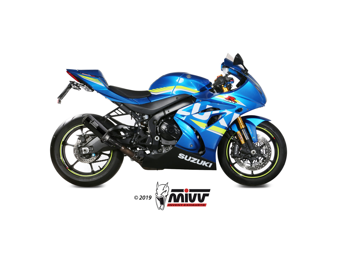Escape MIVV MK3 CARBONO SUZUKI GSX-R 1000 2017-2021  1
