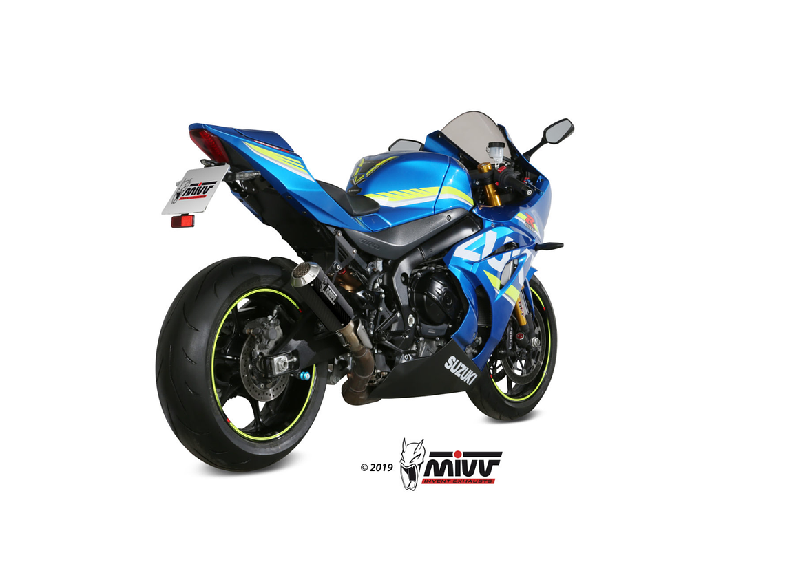 Escape MIVV MK3 CARBONO SUZUKI GSX-R 1000 2017-2021  2