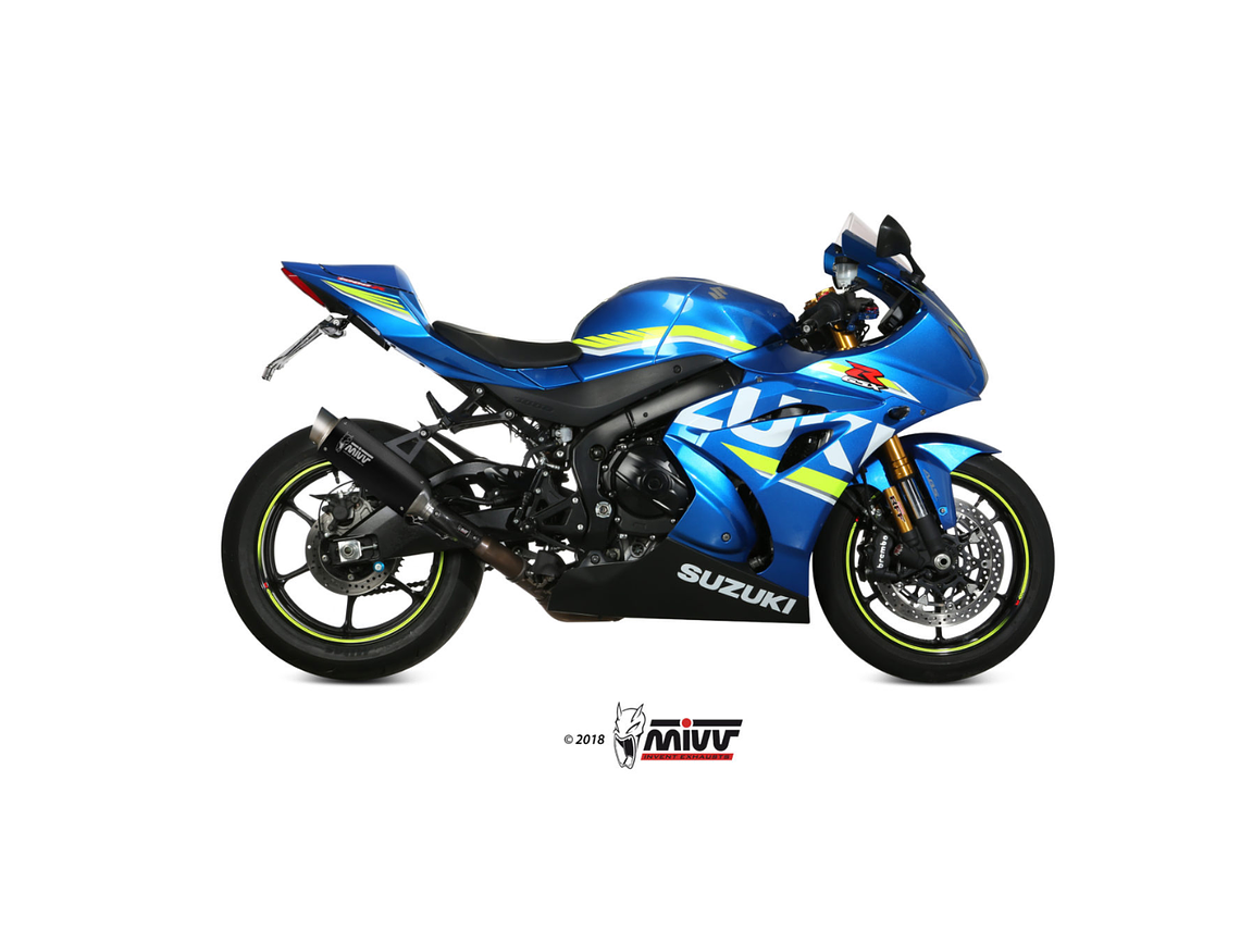 Escape MIVV GPPRO Preto Suzuki GSX-R 1000 2017-2021  1