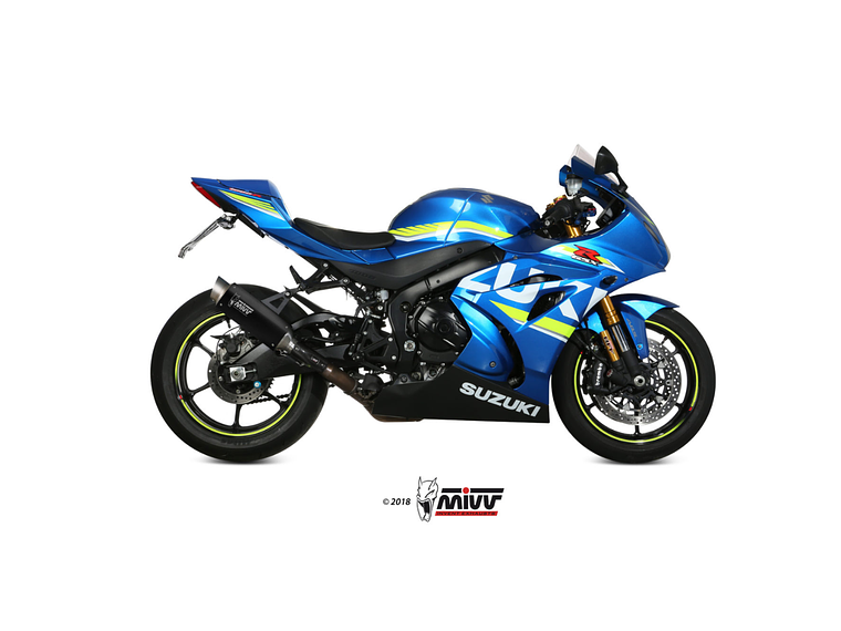 Escape MIVV GPPRO Preto Suzuki GSX-R 1000 2017-2021  1