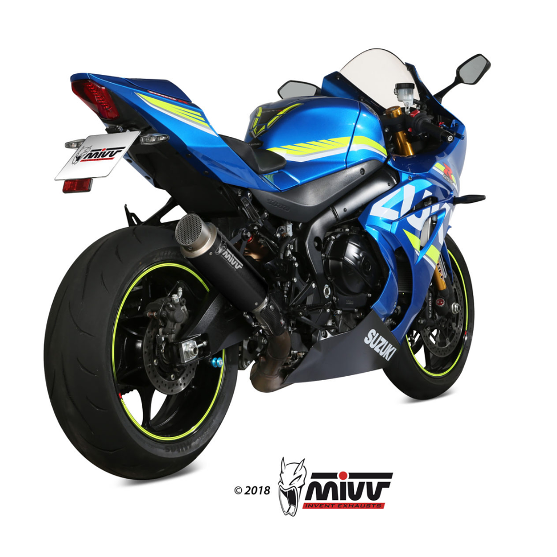 Escape MIVV GPPRO Preto Suzuki GSX-R 1000 2017-2021  2